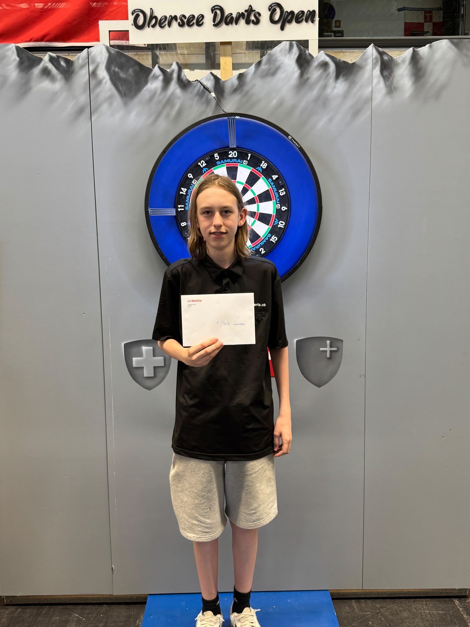 Obersee Darts Open 2026 - Sieger Jugend: Mael James Bachmann